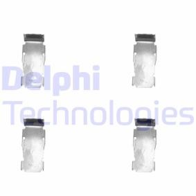 Compre Kit de acessórios, pastilhas de travão da DELPHI LX0133 a um preço baixo por 10,67 €
