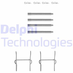 Achetez des Kit d'accessoires, plaquette de frein à disque DELPHI LX0154 à prix pour 10,73 €