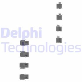Comprar Kit de accesorios, pastillas de frenos de DELPHI LX0163 a bajo precio de 19,87 €