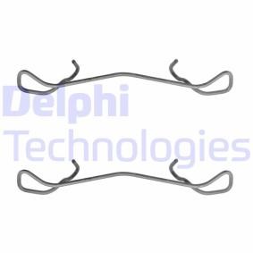 Comprar Kit de accesorios, pastillas de frenos de DELPHI LX0169 a bajo precio de 10,18 €