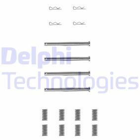 Compre Kit de acessórios, pastilhas de travão da DELPHI LX0177 a um preço baixo por 12,53 €