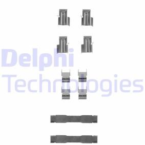Acquista Kit accessori, pastiglia freno da DELPHI LX0185 a buon mercato per soli 16,57 €