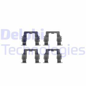 Køb Monteringssæt til bremseklodser af DELPHI LX0191 til den lave pris 88,53 DKK