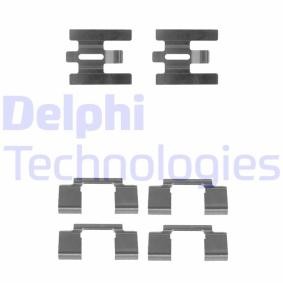 Køb Monteringssæt til bremseklodser af DELPHI LX0224 til den lave pris 77,22 DKK