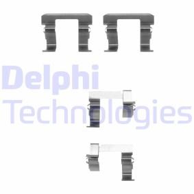 Comprar Kit de accesorios, pastillas de frenos de DELPHI LX0257 a bajo precio de 13,80 €