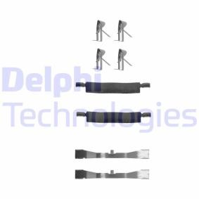Comprar Kit de accesorios, pastillas de frenos de DELPHI LX0279 a bajo precio de 7,90 €
