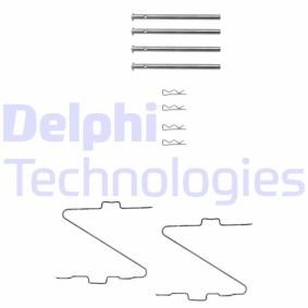 Comprar Kit de accesorios, pastillas de frenos de DELPHI LX0285 a bajo precio de 7,05 €