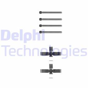 Comprar Kit de accesorios, pastillas de frenos de DELPHI LX0288 a bajo precio de 5,50 €