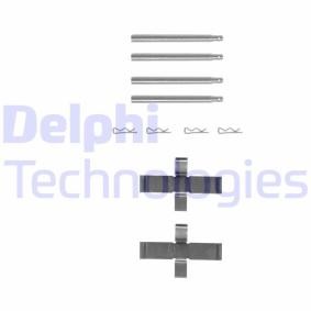 Comprar Kit de accesorios, pastillas de frenos de DELPHI LX0289 a bajo precio de 20,79 €