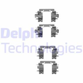 Compre Kit de acessórios, pastilhas de travão de DELPHI online para INTEGRA três volumes (DB6, DB7, DB8, DB9) a preços moderados