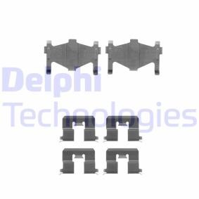 Comprar Kit de accesorios, pastillas de frenos de DELPHI LX0304 a bajo precio de 21,73 €