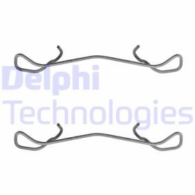 Comprar Kit de accesorios, pastillas de frenos de DELPHI LX0322 a bajo precio de 12,34 €
