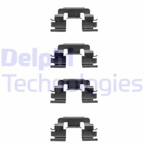 Acquista Kit accessori, pastiglia freno da DELPHI LX0381 a buon mercato per soli 11,64 €