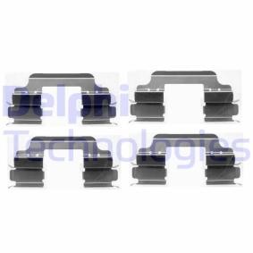 Comprar Kit de accesorios, pastillas de frenos de DELPHI LX0405 a bajo precio de 11,90 €