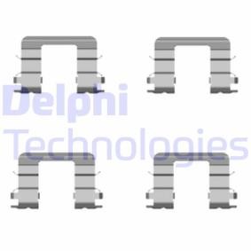 Köp Monteringssats, bromsbelägg av DELPHI LX0416 till det låga priset 121,95 kr