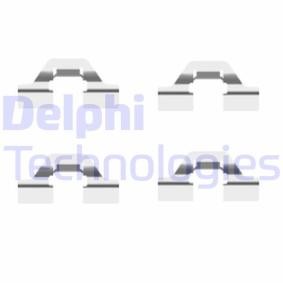 Köp Monteringssats, bromsbelägg av DELPHI LX0430 till det låga priset 142,98 kr