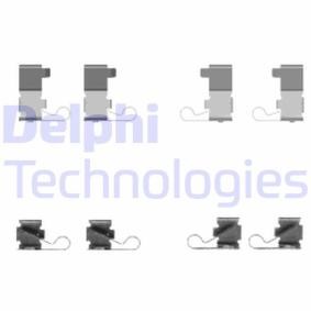 Acquista Kit accessori, pastiglia freno da DELPHI LX0434 a buon mercato per soli 15,12 €