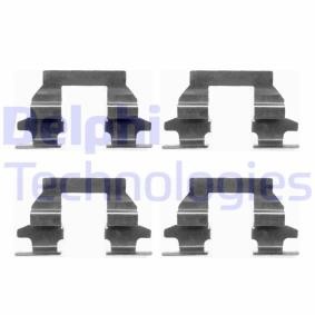 Comprar Kit de accesorios, pastillas de frenos de DELPHI LX0446 a bajo precio de 8,98 €