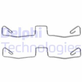 Comprar Kit de accesorios, pastillas de frenos de DELPHI LX0448 a bajo precio de 5,42 €