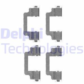 Acquista Kit accessori, pastiglia freno da DELPHI LX0454 a buon mercato per soli 9,57 €