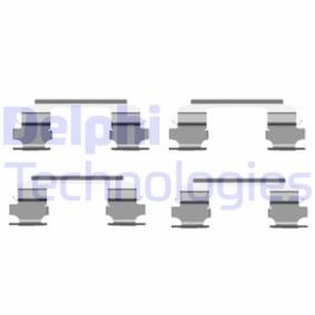 Comprar Kit de accesorios, pastillas de frenos de DELPHI LX0462 a bajo precio de 9,89 €