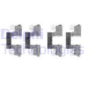 Comprar Kit de accesorios, pastillas de frenos de DELPHI LX0474 a bajo precio de 8,48 €