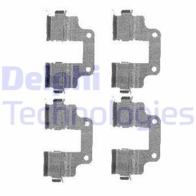 Acquista Kit accessori, pastiglia freno da DELPHI LX0485 a buon mercato per soli 11,62 €