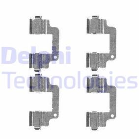 Acquista Kit accessori, pastiglia freno da DELPHI LX0486 a buon mercato per soli 12,40 €