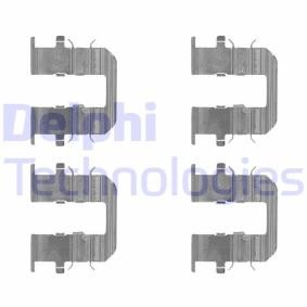 Comprar Kit de accesorios, pastillas de frenos de DELPHI LX0489 a bajo precio de 15,86 €