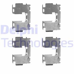 Acquista Kit accessori, pastiglia freno da DELPHI LX0500 a buon mercato per soli 9,99 €