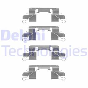Comprar Kit de accesorios, pastillas de frenos de DELPHI LX0528 a bajo precio de 24,15 €