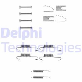 Kjøp Tilbehørsett, bremsesko av DELPHI LY1011 til den lave prisen 119,16 NOK