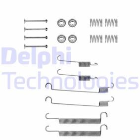 Comprar Juego de accesorios, zapatas de freno de DELPHI LY1016 a bajo precio de 7,87 €