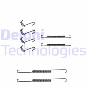 Comprar Juego de accesorios, zapatas de freno de DELPHI LY1025 a bajo precio de 5,08 €