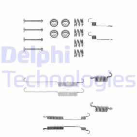 Compre Kit de acessórios, maxilas do travão da DELPHI LY1035 a um preço baixo por 7,32 €