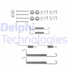 Compre Kit de acessórios, maxilas do travão da DELPHI LY1048 a um preço baixo por 7,33 €