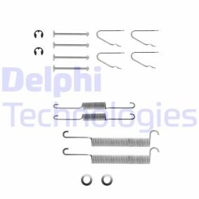 Compre Kit de acessórios, maxilas do travão da DELPHI LY1096 a um preço baixo por 11,99 €