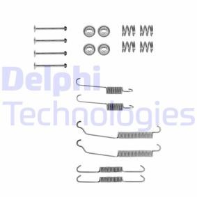 Comprar Juego de accesorios, zapatas de freno de DELPHI LY1102 a bajo precio de 7,21 €