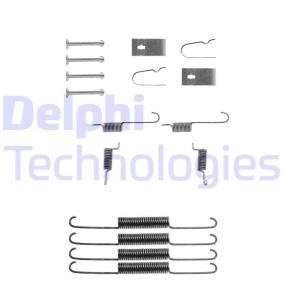 Compre Kit de acessórios, maxilas do travão da DELPHI LY1114 a um preço baixo por 8,34 €