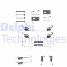Compre Kit de acessórios, maxilas do travão da DELPHI LY1118 a um preço baixo por 9,83 €