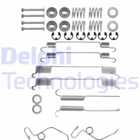 Compre Kit de acessórios, maxilas do travão da DELPHI LY1168 a um preço baixo por 15,60 €