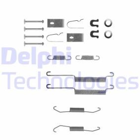 Compre Kit de acessórios, maxilas do travão da DELPHI LY1181 a um preço baixo por 16,35 €