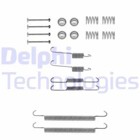 Comprar Juego de accesorios, zapatas de freno de DELPHI LY1232 a bajo precio de 6,46 €