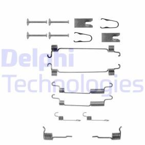 Compre Kit de acessórios, maxilas do travão da DELPHI LY1239 a um preço baixo por 14,52 €