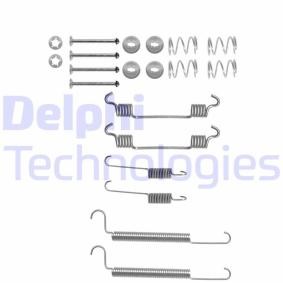 Compre Kit de acessórios, maxilas do travão da DELPHI LY1241 a um preço baixo por 12,10 €