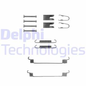 Compre Kit de acessórios, maxilas do travão da DELPHI LY1291 a um preço baixo por 9,53 €