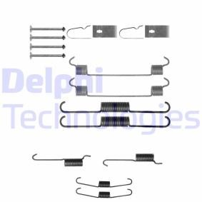 Compre Kit de acessórios, maxilas do travão da DELPHI LY1299 a um preço baixo por 16,77 €
