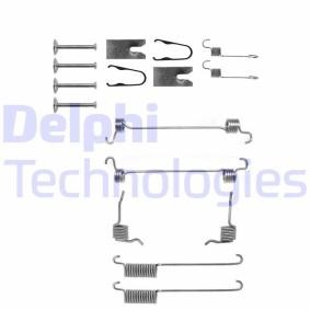 Compre Kit de acessórios, maxilas do travão da DELPHI LY1300 a um preço baixo por 13,15 €