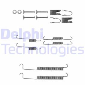 Compre Kit de acessórios, maxilas do travão da DELPHI LY1305 a um preço baixo por 11,16 €