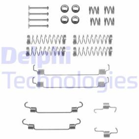 Compre Kit de accesorios de las zapatas de freno de DELPHI online para Corsa F Hatchback (P2JO) a precios moderados